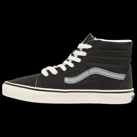 Vans Women's Sk8 Hi Black & Silver VN0A4UI2YG4 NEW with TAGS - Picture 2 of 5